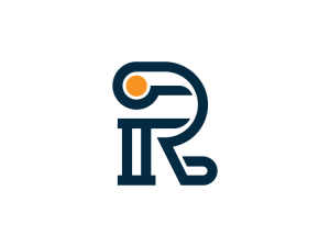 Elegant Letter Ir Logo