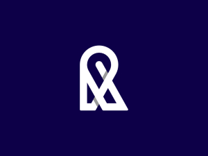 Logo De L'épingle De La Lettre R