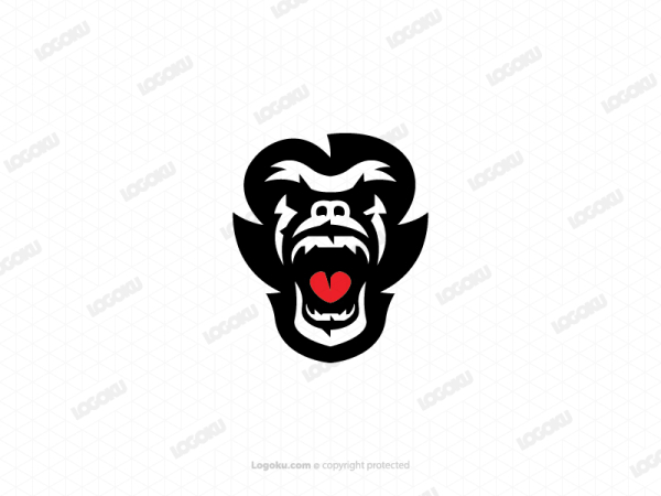 Logotipo Del Gorila Loco