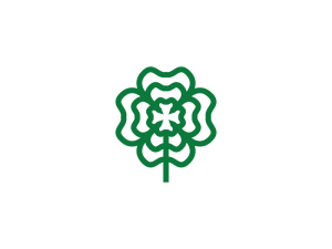 Logotipo De Trébol Verde