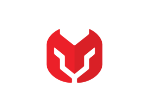 Minimalist M Tiger Logo