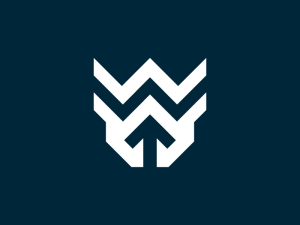 W Wolf Arrow Logo