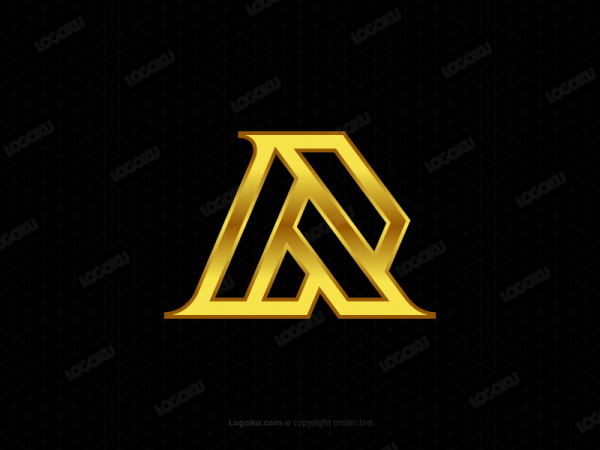 Buchstabe Ar Ra-Logo