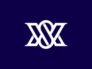Lettre Xs Sx Logo