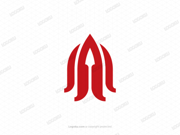 Letter A Arrow Logo