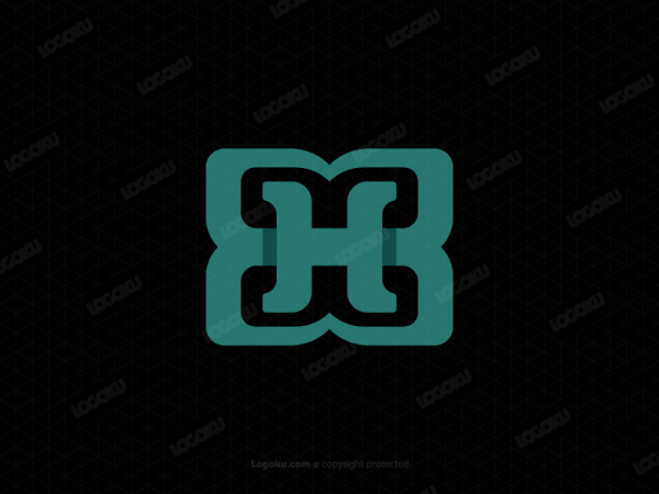 Logotipo De Lujo Hb O Bh