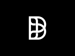 Buchstabe B-Knoten-Logo