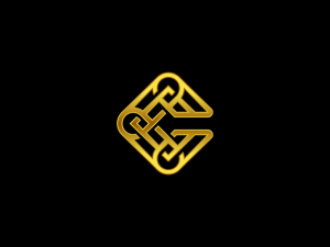 Buchstabe C nordisches Logo