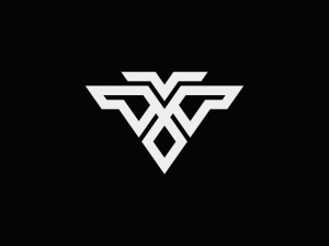 Modern Eagle V Letter Logo