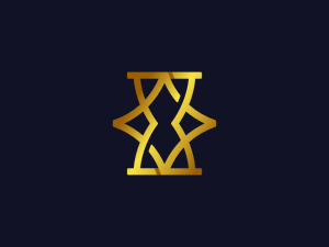 Logo De Sablier étoile