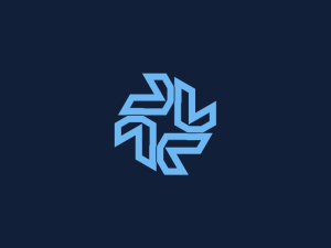 L Shuriken Logo