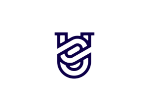 Letter Uo Ou Logo