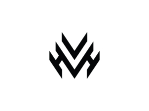 Buchstabe Hvh-Logo