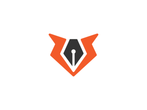 Logotipo Del Bolígrafo V Fox