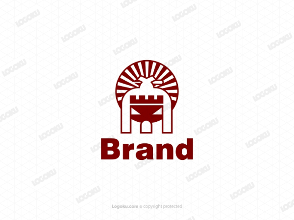 Japanisches Schloss-Logo