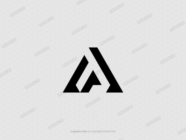Buchstabe A oder At-Logo