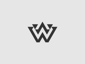 Buchstabe Www-Logo