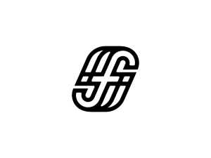 Letra Fi Si Logotipo