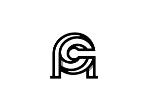Letter Ac Ca Logo