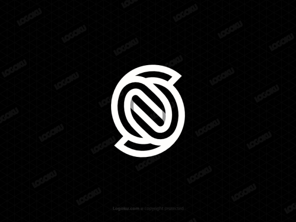 Initial Os Letter So Logo
