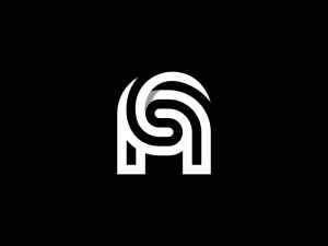 Buchstabe als Sa-Logo