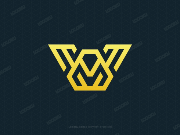 Logotipo De Diamante Wm