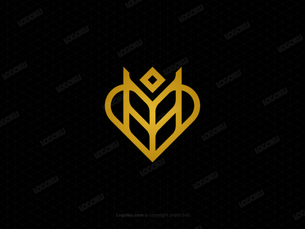 Logotipo De Trigo De Amor