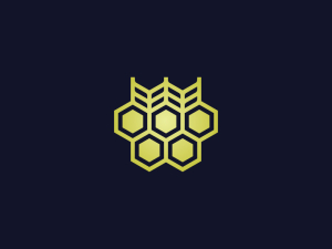 Logotipo De Trigo Miel