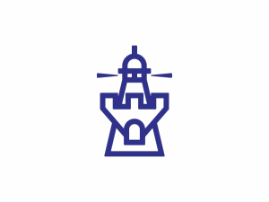 Castle Lighthouse Logo