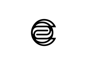 Logotipo De Letra Cz Zc