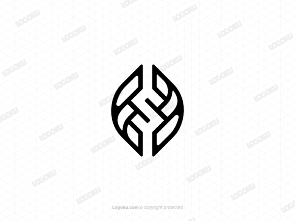 Lettre Fs Initiale Logo Sf