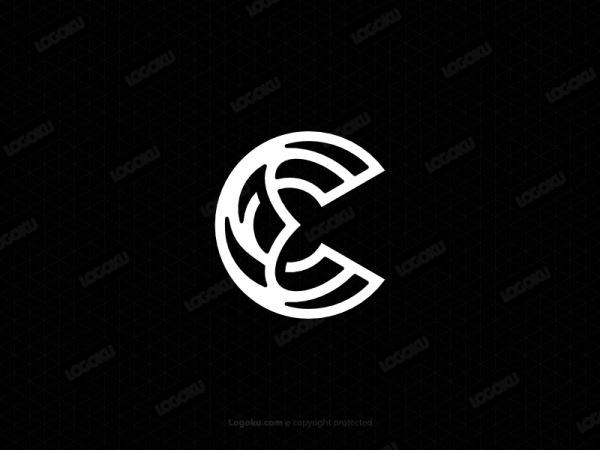 Typografie Ce-Monogramm Ec-Logo