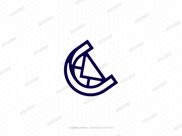 Letter C Mail Logo 