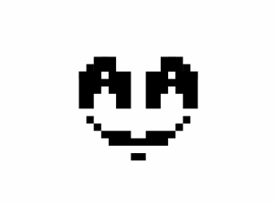 حرف At أو Ta Pixel Logo