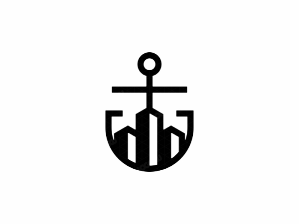 Anker-Gebäude-Logo