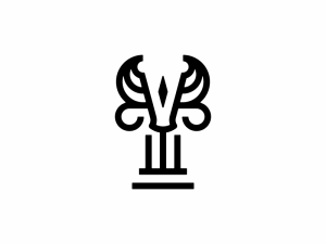 Bull-Säulen-Logo