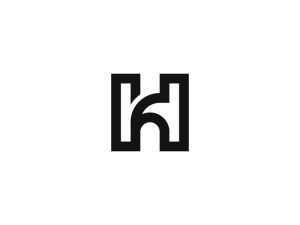 Einfaches Buchstaben-H-Logo