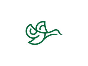 Logotipo Del Pato Verde