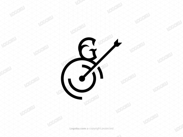 Logotipo De Flecha Espartana