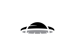 Ufo Spaceship Logo