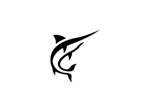 Schwarzes Broadbill-Logo