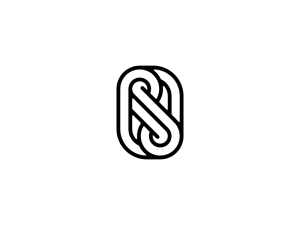 Lettre O Logo Infini
