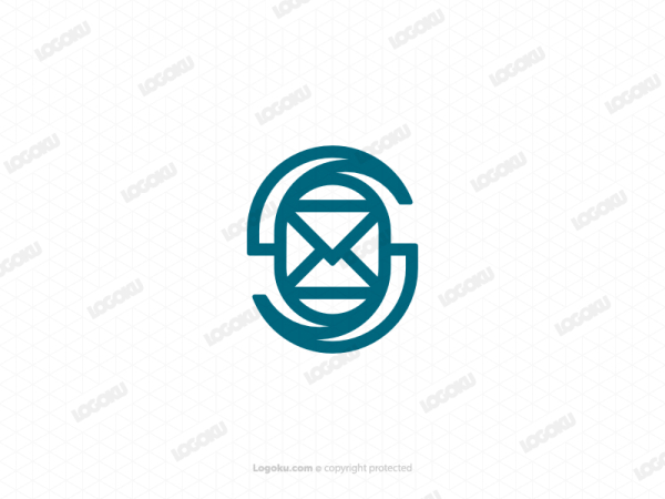 Letter S Mail Logo