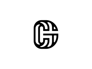 Logotipo Inicial De La Letra Gc