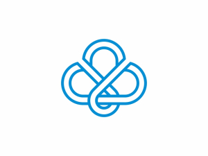 Letter V Cloud Logo