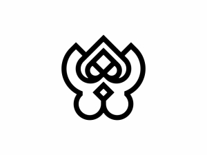 Butterfly Spade Logo
