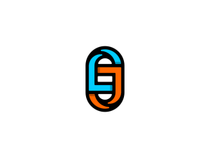 Letter Sj Jj Logo