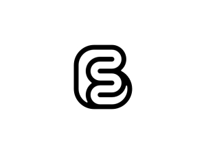 Lettre Bs Sb Logo