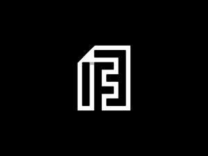 Buchstabe F-Ordner-Logo