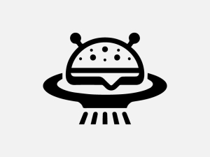 Ufo-Hamburger-Logo